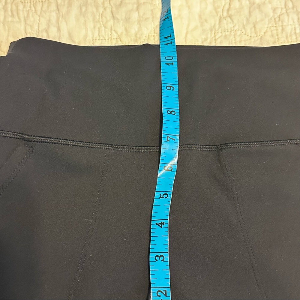 Spyder Active Women’s Black Leggings Size Small Pockets Preowned GUC - Picture 4 of 7